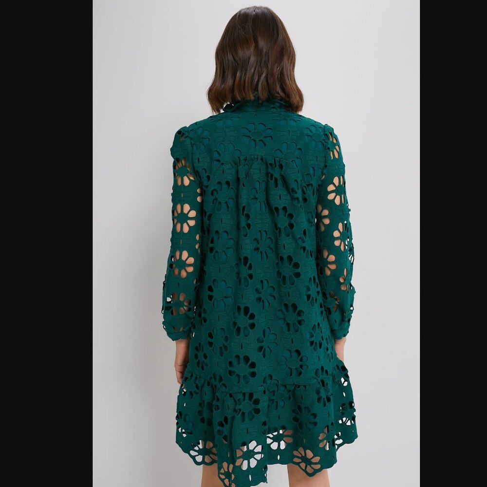 Tuckernuck Green Lace Palmerston Dress NWT - Picture 5 of 11